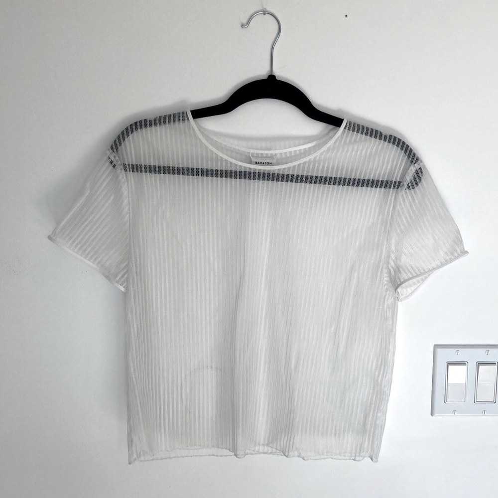 Babaton (Aritzia) | XS Mesh Shirt